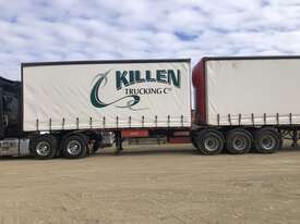 2005 Barker Heavy Duty Tri Axle Tri Axle Curtainside B-Double Combination - picture0' - Click to enlarge
