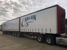2005 Barker Heavy Duty Tri Axle Tri Axle Curtainside B-Double Combination - picture2' - Click to enlarge