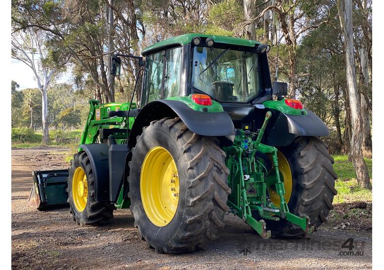 caption John Deere 6140M FWA/4WD Tractor