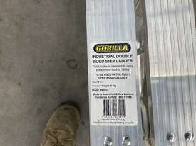 Gorilla Double Sided Industrial Ladder - picture1' - Click to enlarge