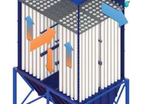 Blue vent reverse pulse Dust Extractor/dust collector