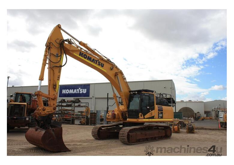 caption 2020 KOMATSU PC360LCL-11 Excavator