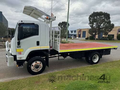 Truck Tray Isuzu FTS 4x4 Manual 32346km 2011 5.3m tray ROPS 1DUX 218 SN1641