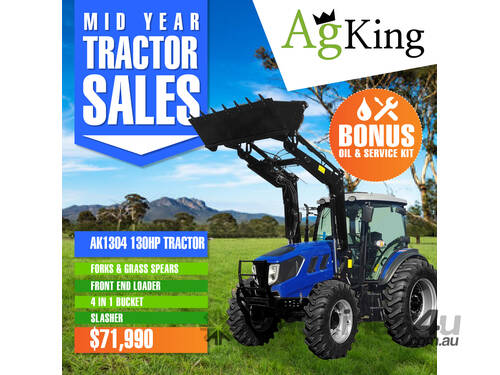 AgKing - 130HP Tractor AK1304C Package Deal