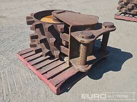 QRB Compaction Wheel to suit 30-40T Excavator,520mm Centres 90mm Pins  - picture0' - Click to enlarge