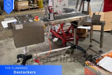 Flamingo Destacker Page & Print with Vacuum Conveyor!