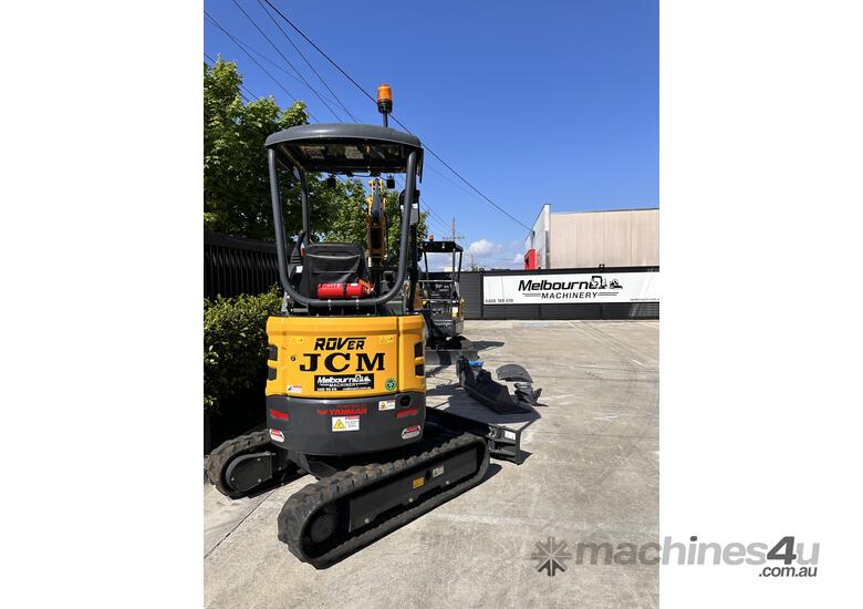 caption Mini Excavator 1.8 T Rover JCM MC18-SR Package deal, Japanese Engine and Components