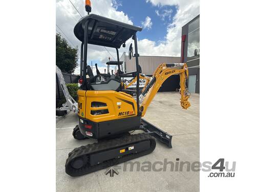 caption Mini Excavator 1.8 T Rover JCM MC18-SR Package deal, Japanese Engine and Components