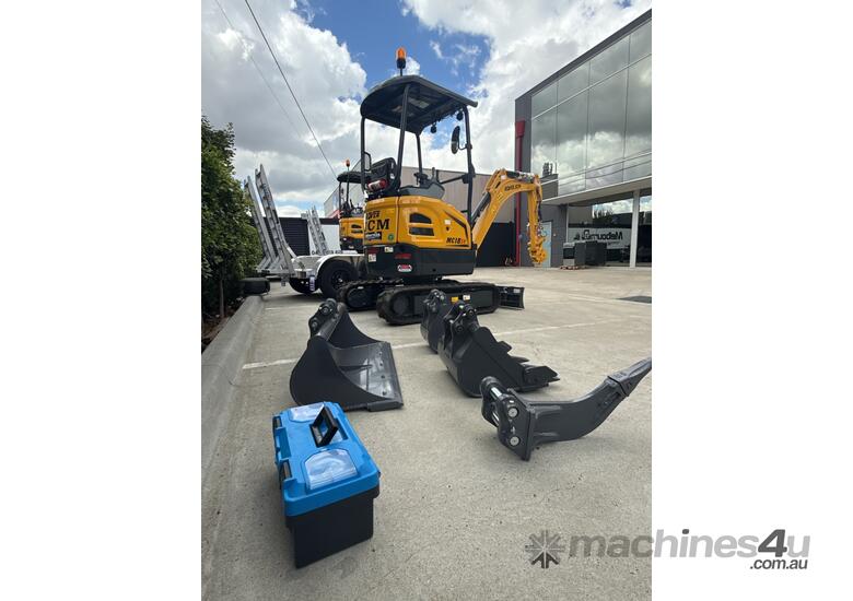 caption Mini Excavator 1.8 T Rover JCM MC18-SR Package deal, Japanese Engine and Components