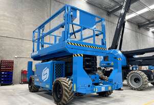 Sinoboom 1018RD Diesel Rough Terrain Scissor Lift - 10m Max Platform Height, 35% Gradeability