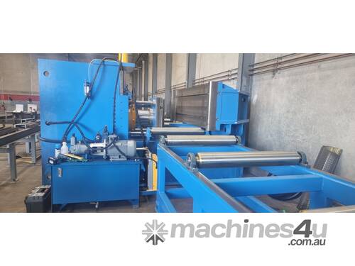 caption TRITON H Beam Cambering Press: Ideal for Cambering and Straightening of Large H Beams
