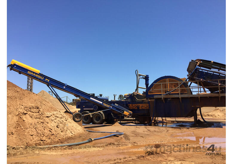 Precisionscreen SRD240x Dewaterer - 8×5 Two Deck Rinser Screen