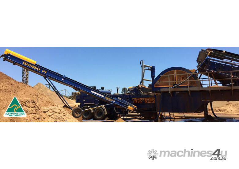 Precisionscreen SRD240x Dewaterer - 8×5 Two Deck Rinser Screen