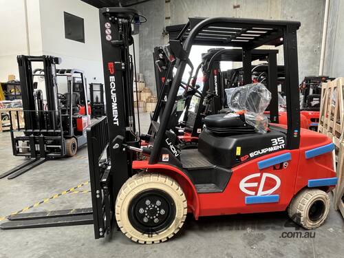 EP Lithium Electric 3.5 T Counterbalance Forklift EFL353, FREE DEMO - Hire