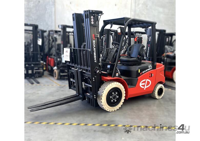 EP Lithium Electric 3.5 T Counterbalance Forklift EFL353, FREE DEMO - Hire