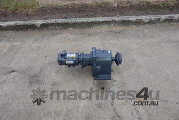 Baldor Motor with Gearbox - 180V DC