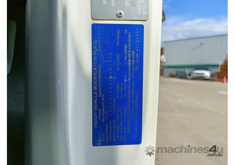 caption 2016 Hino 300 921 4x2 Tipper (Council asset)