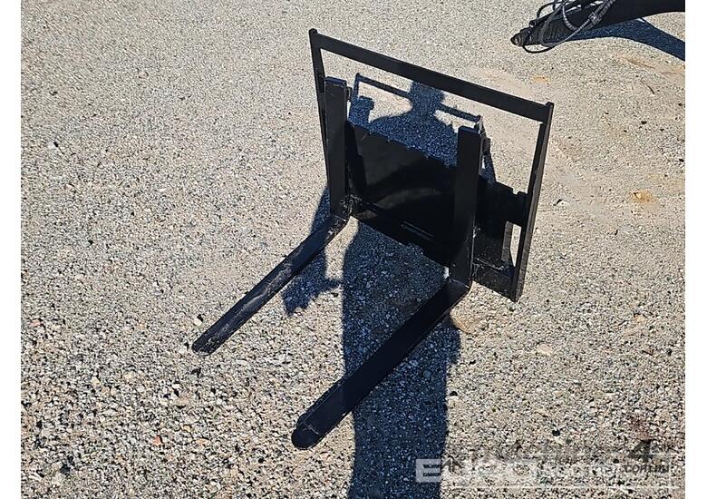 caption Unused Captok Forks to suit Mini Skidsteer Loader