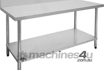 1800 6 Wbb Economic 304 Grade Stainless Steel Table With Splashback 1800X600X900