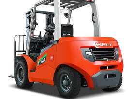 Heli G2 5T Electric Heavy Duty Li-Ion Forklift - 5 Year Battery Warranty - picture0' - Click to enlarge
