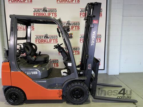 2019 TOYOTA 32-8FG18 3700 V 2 STAGE Clearview mast   