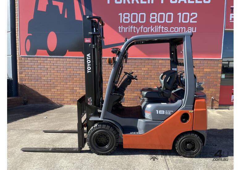 2019 TOYOTA 32-8FG18 3700 V 2 STAGE Clearview mast   