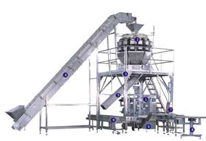 RPM VFFS Vertical Form Fill Seal Machine Confectionery Packaging