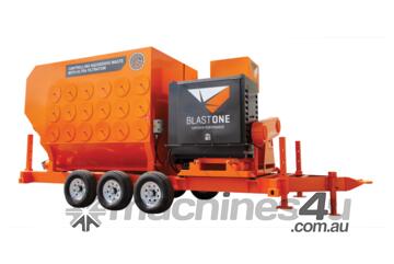 Skid Mobile Sandblasting Dust Collectors 27,000 cfm - Diesel