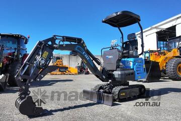 UME12EV: 1.2T All-Electric Mini Excavator | 4 kW Power, Expandable Tracks & 9 Free Attachments!