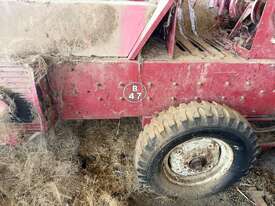 International B47 Small Square Baler & Baltic Simplex Bale Loader - picture0' - Click to enlarge