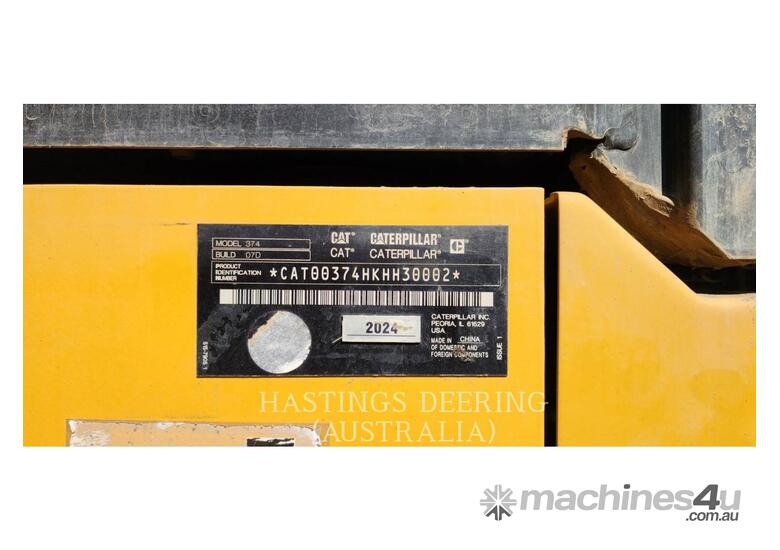 CAT 374-07 Track Excavators
