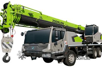 2025 ZOOMLION ZTC250V 25T Truck Crane Right Hand Drive - Gleason Cranes