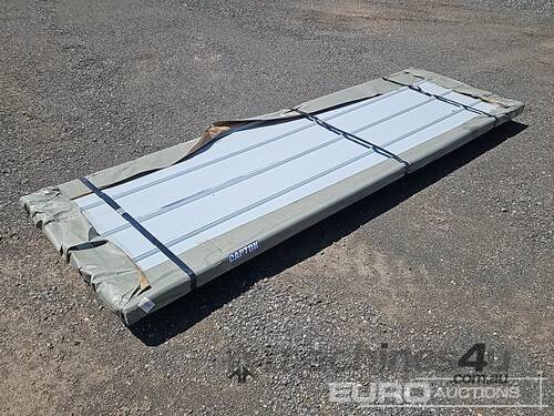Unused Captok Galvalume Steel Siding Roofing (100 of) 