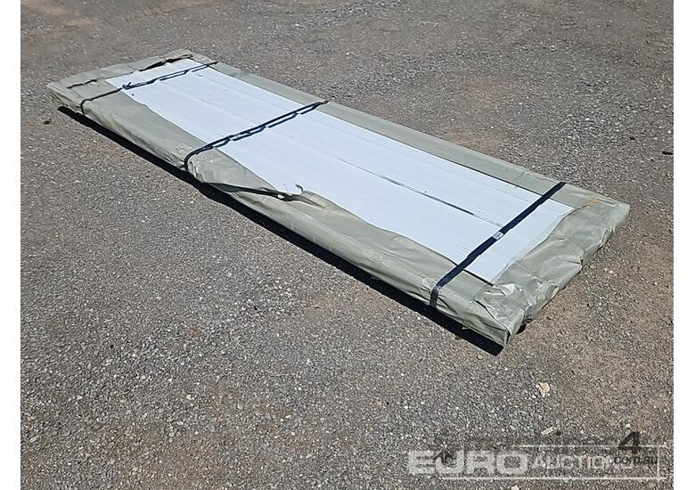 Unused Captok Galvalume Steel Siding Roofing (100 of) 