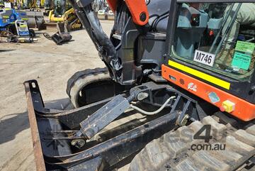 2021 KUBOTA KX080 8T EXCAVATOR (M746) WITH BUCKETS, CIVIL SPEC AND 1790 HOURS