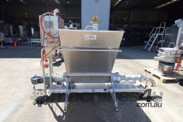 Open Throat Helical Rotor Pump, In: 930mm L x 325mm W, Out: 125mm Dia