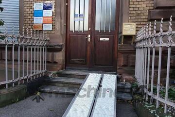 2.4M 300kg Bi-fold Multifunction Wheelchair Ramp