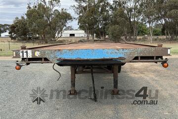 1985 HAULMARK 41' FLAT TOP RT LEAD 1985 HAULMARK 41' FLAT TOP RT LEAD
