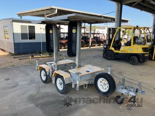 2017 Data Signs Single Axle Traffic Light Trailer Combination