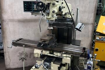 Quantum FM-4V Turret Milling Machine with DRO