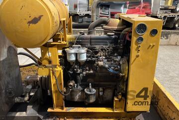 Trailer Mounted Diesel Engine with Hydraulic Pump and Augers