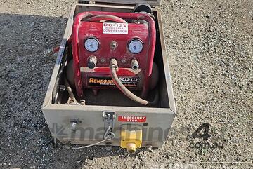 12v Air Compressor in Steel Box