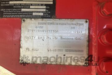 2000 Lusty EMS Tri Axle Walking Floor B Trailer