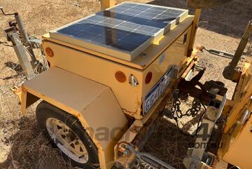 2011 Good Will Engineering Single Axle Traffic Light Trailer