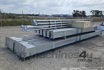 Unused 2025 BLUESEA Galvanised Steel Frame Building, 100'x50'x18'