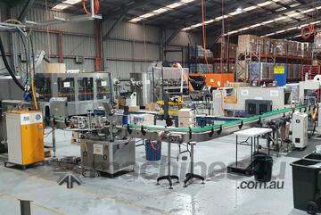 Commercial Blow Moulder Bottle Production Filling and Packaging Line