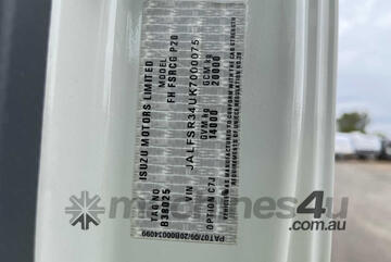 2020 Isuzu FSR 140-260 Pantech Body