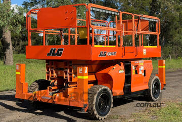 JLG 3394RT Scissor Lift Access & Height Safety