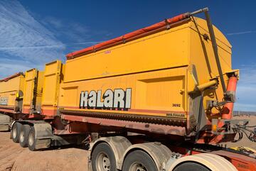 2015 Graham Lusty Trailers GLT Triaxle Tri Axle Side Tipper A Trailer