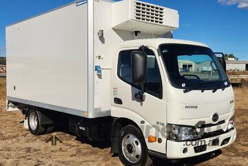 Hino 300 Series 2 616 4x2 Automatic Refrigerated Pantech Truck. Ex Woolworths Home Delivery.